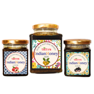 sidr Honey, jamun Honey & litchi Honey Triple Combo Pack (500gm + 2x230gm)