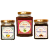 Ayurvedic Tulsi Honey, ginger Honey & cinnamon Honey Triple Combo Pack (500gm + 2x230gm) | Indian Honey Ayurvedic Tulsi Honey, ginger Honey & cinnamon Honey Triple Combo Pack (500gm + 2x230gm)