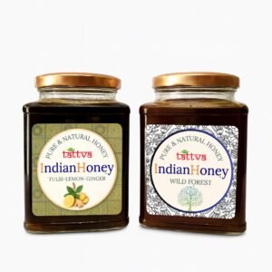 Wild Forest & Tulsi Lemon Ginger Infused Honey Combo
