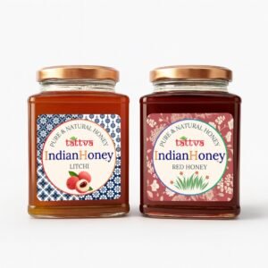 Red Honey with Litchi Honey Combo