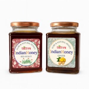 Red Honey with Ginger Honey Combo