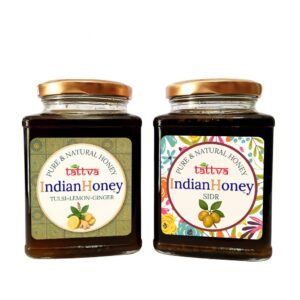 Sidr & Tulsi Lemon Ginger Infused Honey Combo