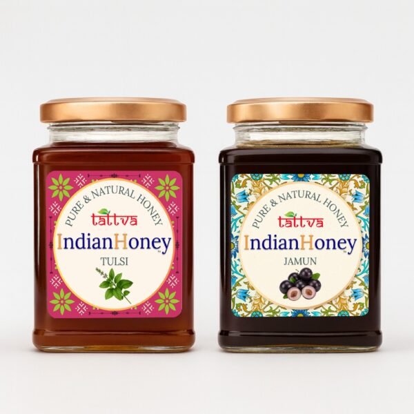 Jamun & Tulsi Honey Combo | Indian Honey Jamun & Tulsi Honey Combo