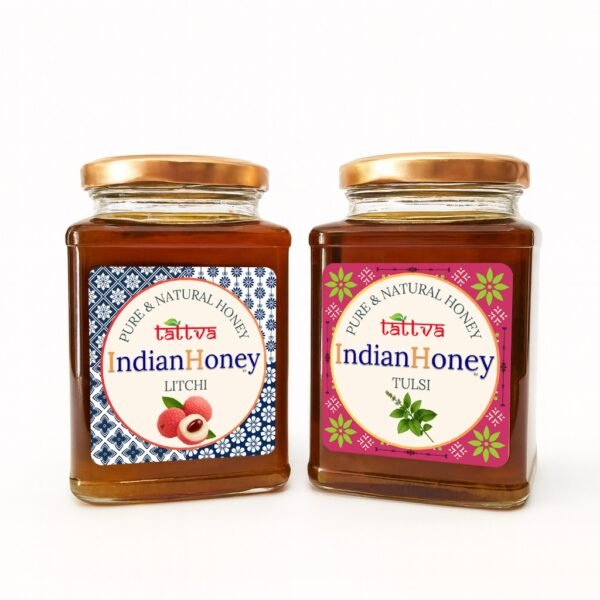 Litchi & Tulsi Honey Combo