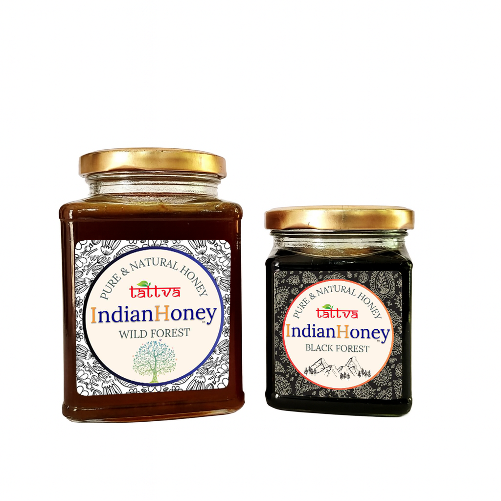 Wild Forest Honey & Black Forest Honey Combo 500g & 230g