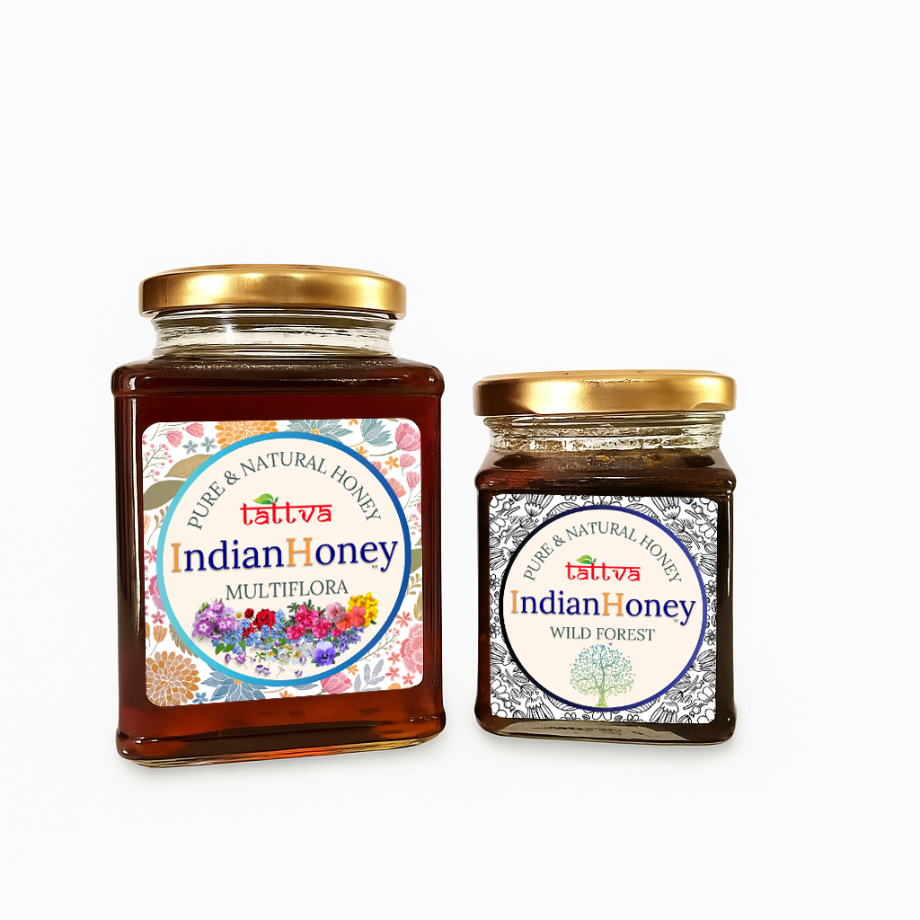Himalayan Multiflora & Wild Forest Honey Combo 500g & 230g