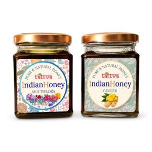 Himalayan Multiflora & Warming Ginger Infused Honey Combo 2x230g