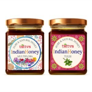 Himalayan Multiflora & Ayurvedic Tulsi Natural Honey Combo 2x230g