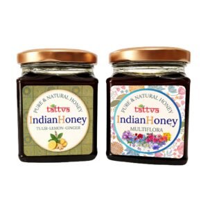 Himalayan Multiflora & Tulsi Lemon Ginger Honey Combo 2x230g