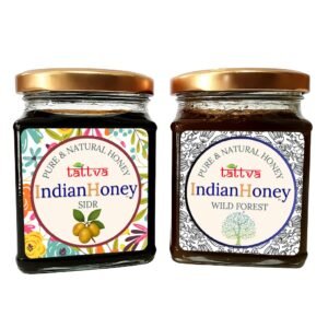 Wild Forest Honey & Raw Honey Sidr Honey Combo 2x230g
