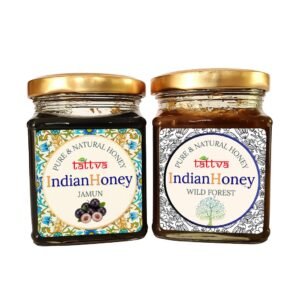 Wild Forest Honey & Raw Honey Jamun Honey Combo 2x230g