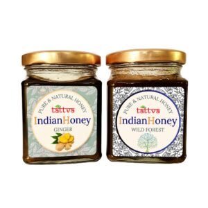 Wild Forest Honey & Warming Ginger Infused Honey Combo 2x230g