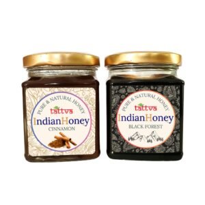 Black Forest Honey & Warming Cinnamon Infused Honey Combo 2x230g