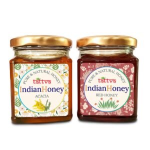 Red Honey & Rajasthan Acacia Honey Combo 2x230g