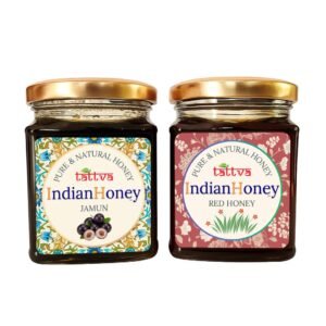 Red Honey & Raw Honey Jamun Honey Combo 2x230g