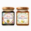 Rajasthan Acacia Honey & Raw Honey Sidr Honey Combo 2x230g | Indian Honey Rajasthan Acacia Honey & Raw Honey Sidr Honey Combo 2x230g