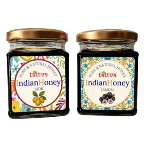 Raw Honey Sidr Honey & Raw Honey Jamun Honey Combo 2x230g