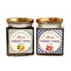 Natural Litchi Honey & Warming Ginger Infused Honey Combo 2x230g | Indian Honey Natural Litchi Honey & Warming Ginger Infused Honey Combo 2x230g