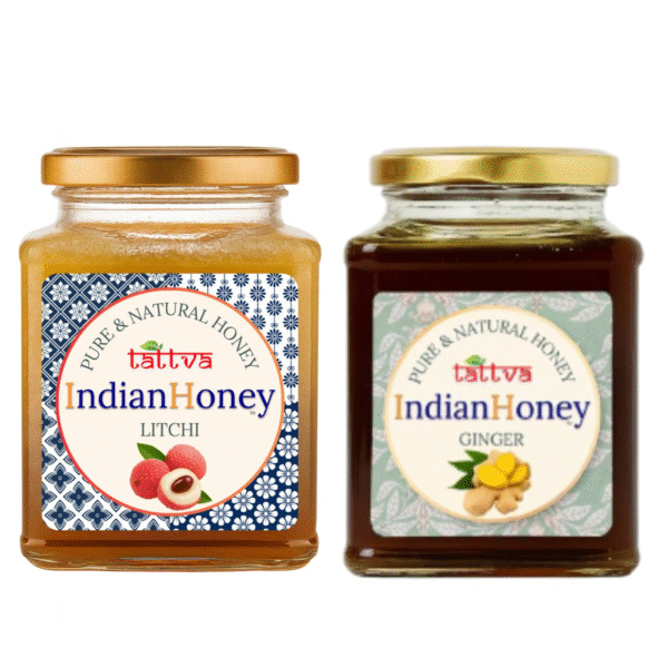 Litchi with Ginger Honey Combo