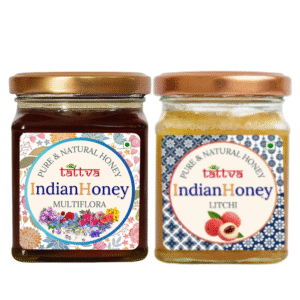 Himalayan Multiflora & Natural &  Litchi Honey Combo 2x230g