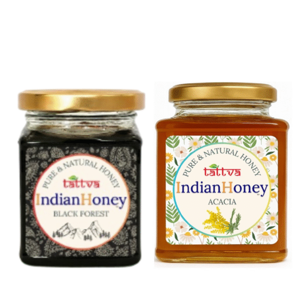 Black Forest Honey & Rajasthan Acacia Honey Combo 2x230g