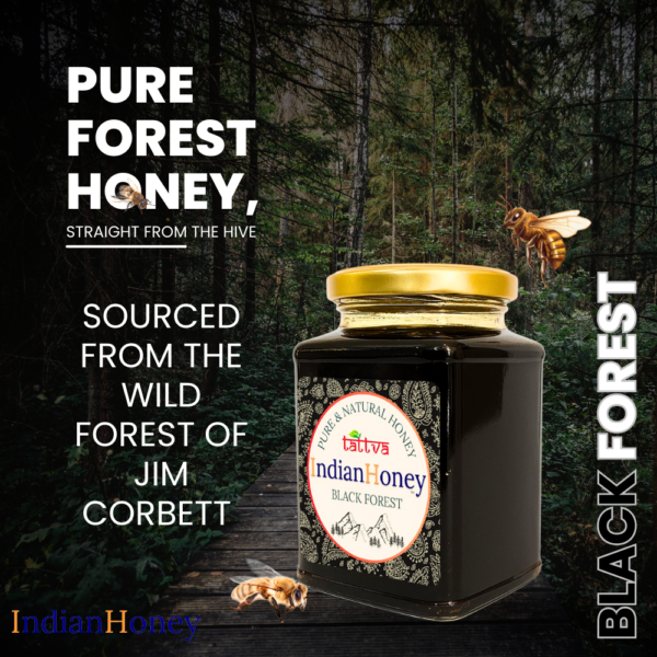 black forest honey infographic