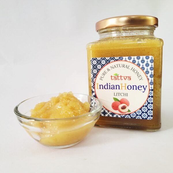 crystallized honey image of litchi honey